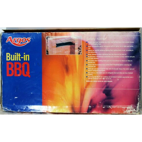 Argos Built In BBQ Grill Plates 345 / 4237D - Picture 2 of 12